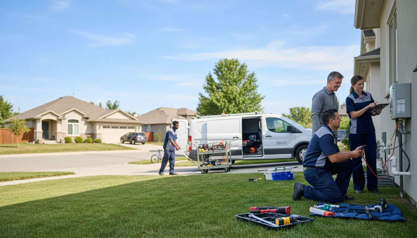 Tankless water heater service in Peralta, NM